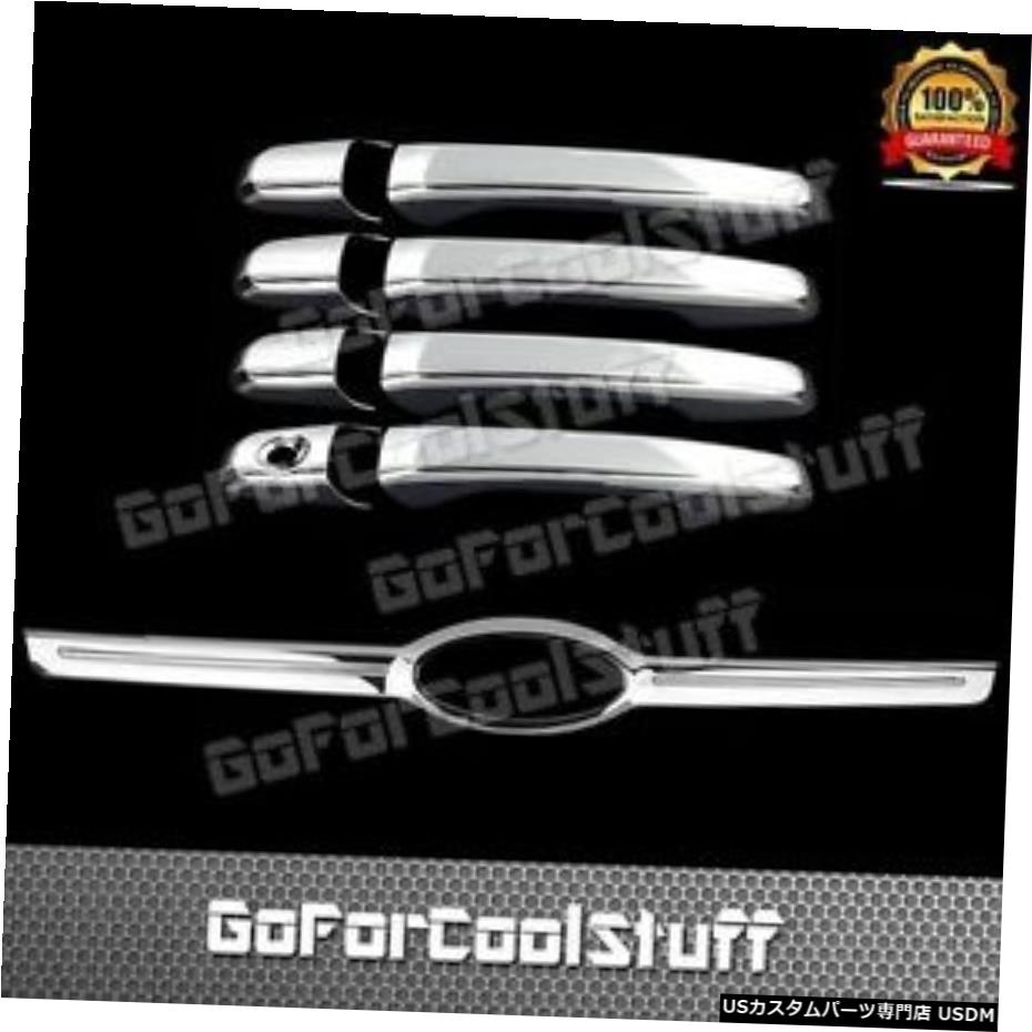 クロームメッキ 12-14 For Ford Edge 4Drs W/o Psgkh+Rear Trunk Chrome Abs Covers 【並行輸入品】 29,029円