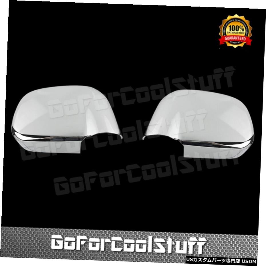 クロームメッキ For 2002-2008 Dodge Ram 1500 2500 3500 Chrome Mirror Cover 【並行輸入品】