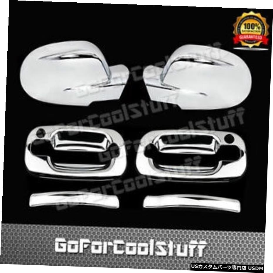 クロームメッキ For Chevy Suburban 00-06 2Drs Handle With Pskh+Full Mirror 2Pc Chrome Covers 【並行輸入品】 30,102円