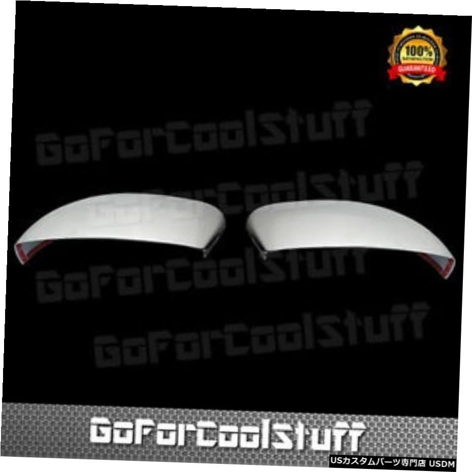 クロームメッキ Ford Escape 2013 2014 2015 2016 Chromeハーフトップミラーカバー（OUT信号なし） For Ford Escape 2013 2014 2015 2016 Chrome Half Top Mirror Covers W/OUT Signal 【並行輸入品】