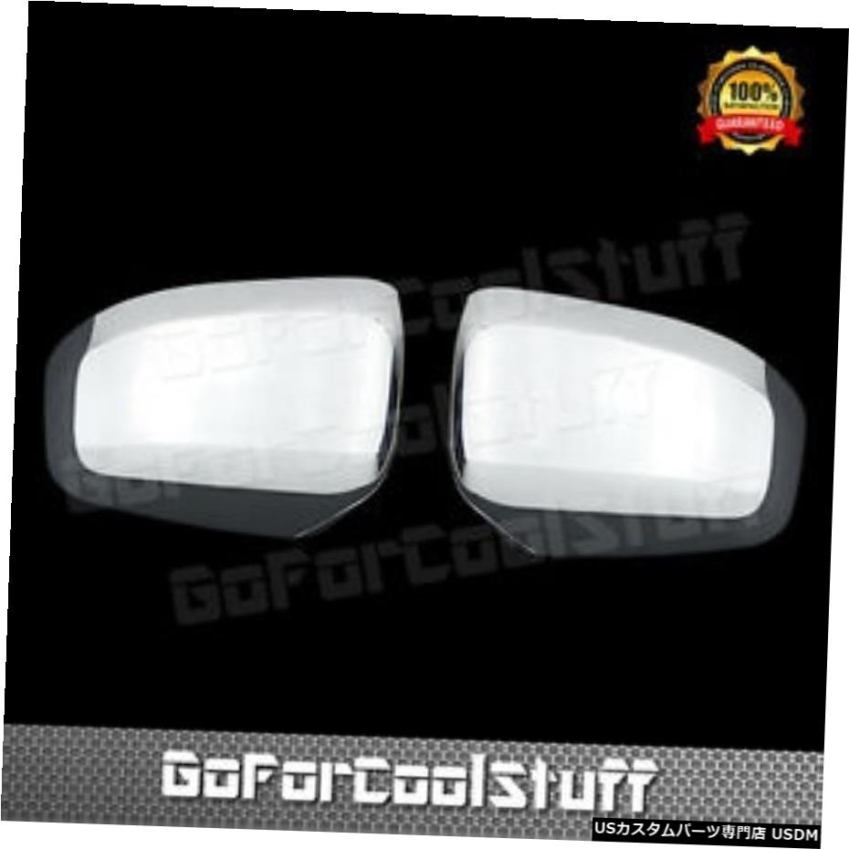 クロームメッキ ジープグランドチェロキー20112012 2013 2014 2015 2016クロームトップミラーカバー For Jeep Grand Cherokee 2011 2012 2013 2014 2015 2016 Chrome Top Mirror Covers 【並行輸入品】