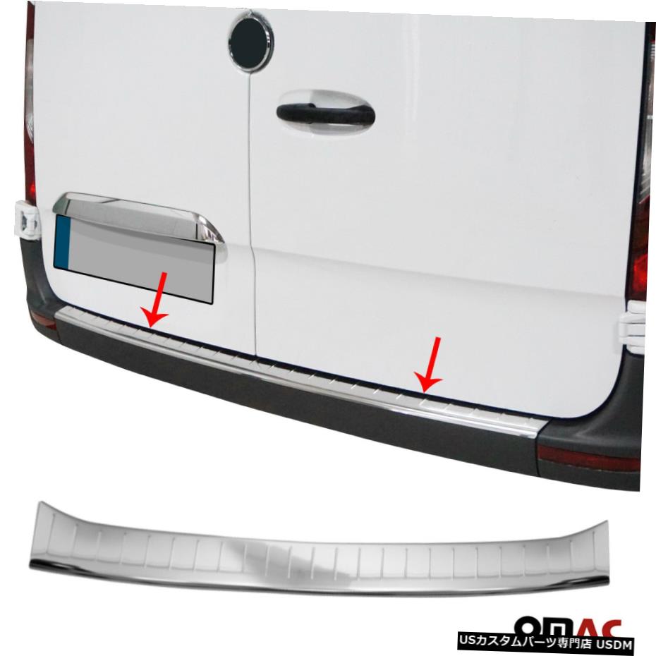 クロームメッキ Fits Mercedes Sprinter 2019-2020 Chrome Bumper Guard Trunk Sill Protector 【並行輸入品】