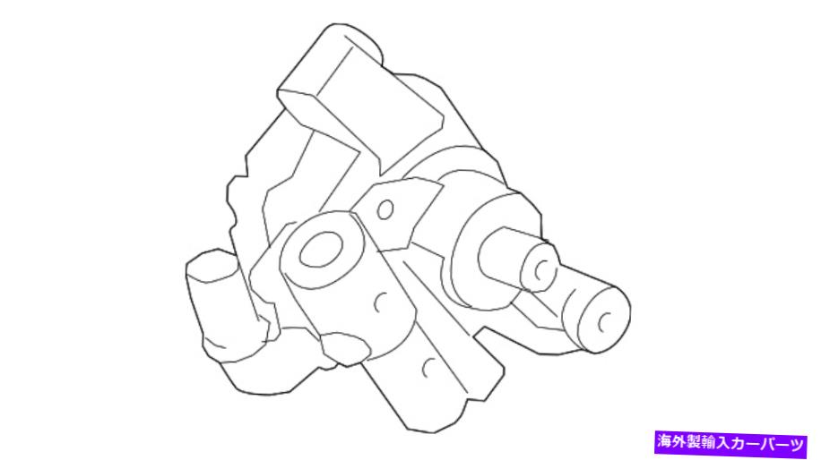 Power Steering Pump 本物のGMパワーステアリングポンプ20954812 Genuine GM Power Steering Pump 20954812 【並行輸入品】