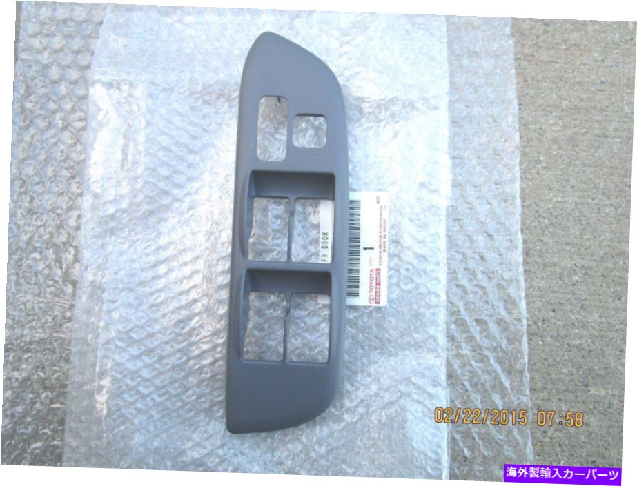 WINDOW SWITCH 01-05 TOYOTA RAV4運転席側MASTERパワーウインドウスイッチベゼルTRIM GRAY OEM NEW 01-05 TOYOTA RAV4 DRIVER SIDE MASTER POWER WINDOW SWITCH BEZEL TRIM GRAY OEM NEW 【並行輸入品】 33,105円