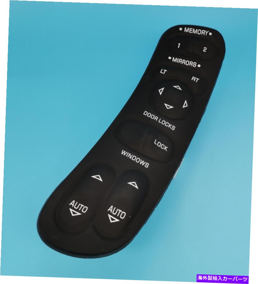 WINDOW SWITCH マスターパワーウィンドウドアスイッチ19209381 10092804フィット1997年から1904年シボレーコルベットC5 Master Power Window Door Switch 19209381 10092804 Fit 1997-04 Chevy Corvette C5 【並行輸入品】