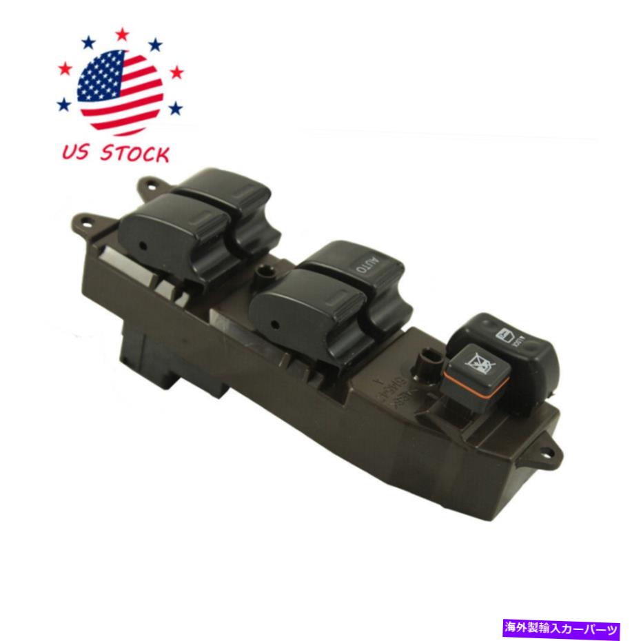 WINDOW SWITCH 2003-2007のためのトヨタ・ハイラックスサーフブラック電動パワーウインドウのマスターコントロールスイッチ For 2003-2007 Toyota 4Runner Black Electric Power Window Master Control Switch 【並行輸入品】｜カスタムパーツ WORLD倉庫