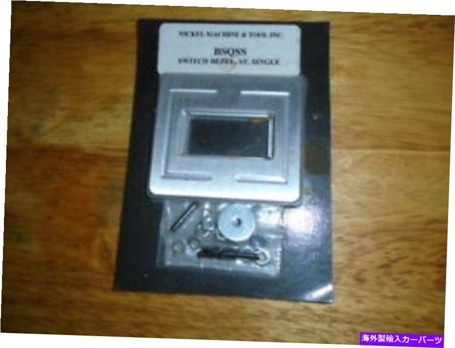 WINDOW SWITCH ビレットスイッチシングルベゼルパワーウィンドウのGm Streetrodホットロッド Billet Switch Single Bezel Power Window Gm Streetrod Hot rod 【並行輸入品】|カスタムパーツ WORLD倉庫