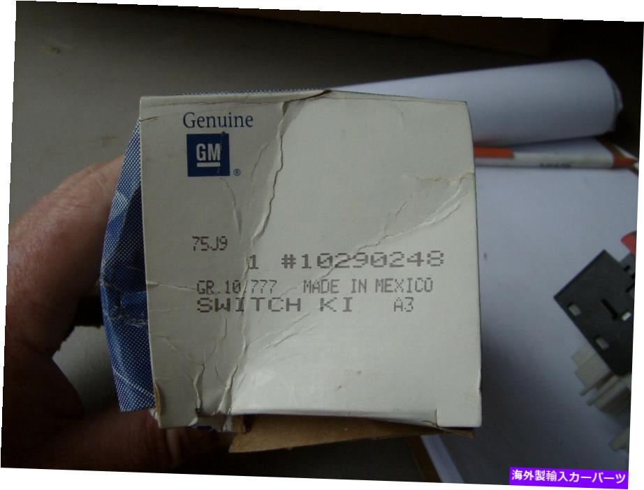WINDOW SWITCH 純正GM 10290248パワーウインドウスイッチのポンティアックOTHERS GENUINE GM 10290248 POWER WINDOW SWITCH PONTIAC OTHERS 【並行輸入品】 28,028円