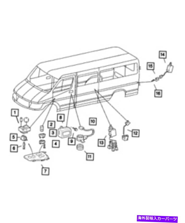 WINDOW SWITCH 本物のモパーパワーウインドウスイッチ5103856AA Genuine Mopar Power Window Switch 5103856AA 【並行輸入品】