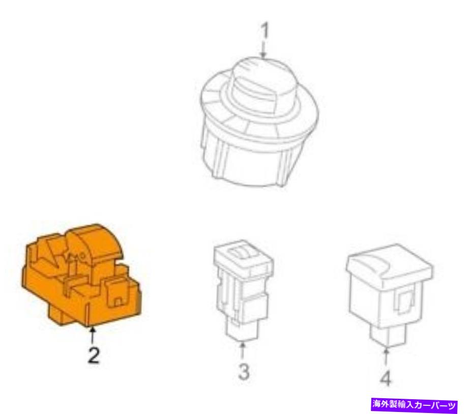 WINDOW SWITCH トヨタ純正ドアウインドウスイッチ用8481035070 For Toyota Genuine Door Window Switch 8481035070 【並行輸入品】