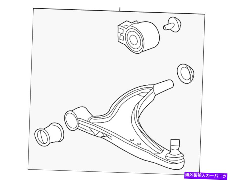LOWER CONTROL ARM 本物のGM下部コントロールアーム84248223 Genuine GM Lower Control Arm 84248223 【並行輸入品】