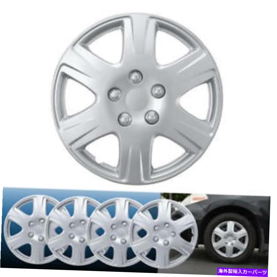 Wheel Covers Set of 4 4つのOEM交換ホイールのトヨタカローラセットのホイールキャップ15インチは、ABSをカバー Hubcaps 15 Inch for Toyota Corolla Set of 4 OEM Replacement Wheels Covers ABS 【並行輸入品】