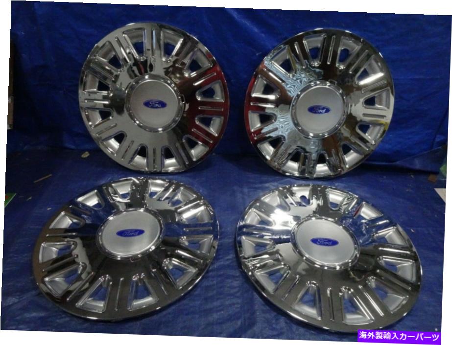 Wheel Covers Set of 4 2003-2011フォードクラウンビクトリア16" 4新のホイールカバーホイールキャップセット 2003-2011 ford crown victoria 16" wheel covers hubcaps set of 4 new 【並行輸入品】｜カスタムパーツ WORLD倉庫
