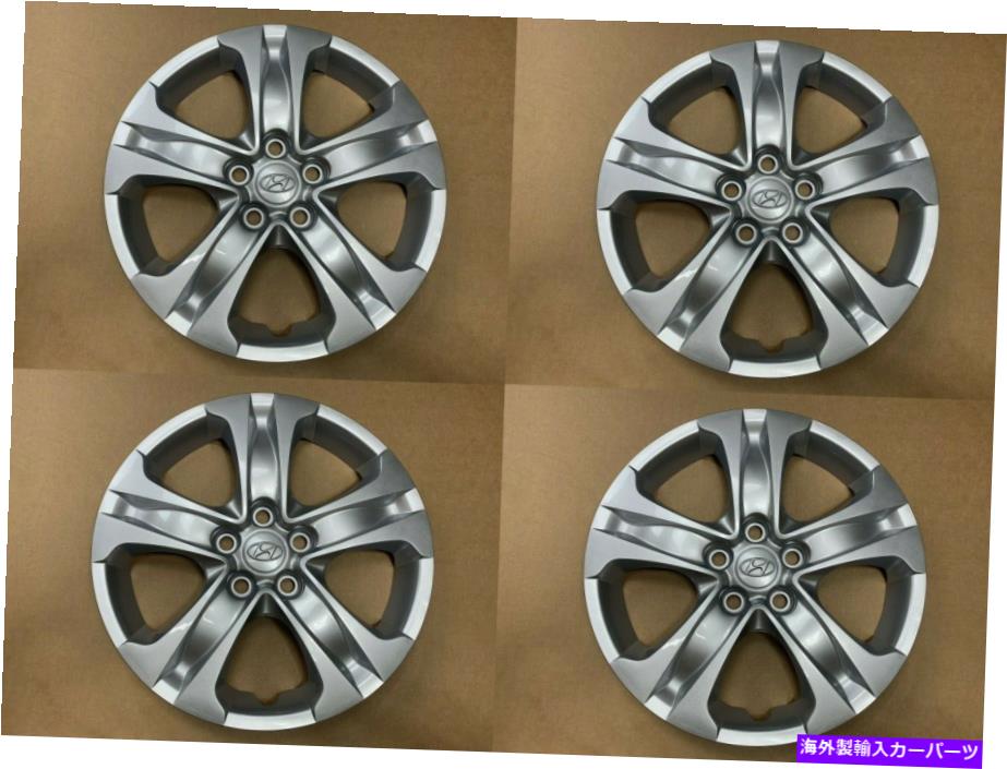 Wheel Covers Set of 4 4ホイールカバーハブキャップブレーン新しいオリジナルヒュンダイ2010-2011-2012-13ツーソンのセット Set of 4 Wheel Cover Hub Cap Brane New Original Hyundai 2010-2011-2012-13 Tucson 【並行輸入品】|カスタムパーツ WORLD倉庫