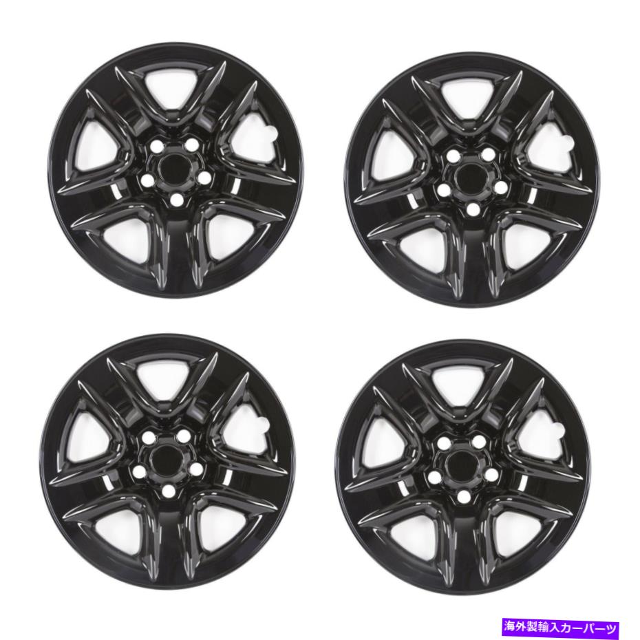 Wheel Covers Set of 4 4ブラック2006年から2012年のトヨタRAV4 17\