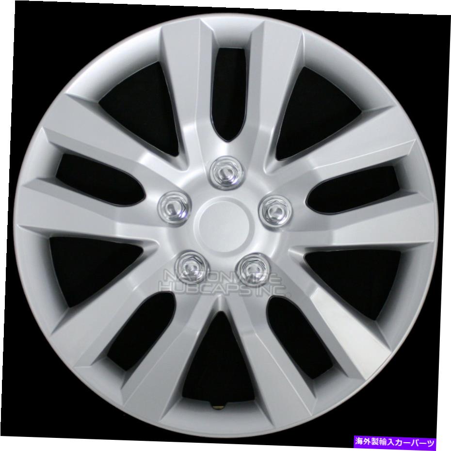 Wheel Covers Set of 4 4つのホイールカバーフルリムスナップオンハブキャップの16\