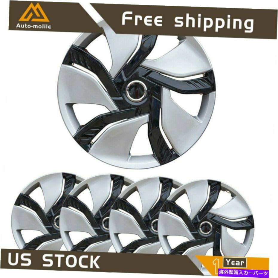 Wheel Covers Set of 4 4ホイールのセットスナップオン5が完全ハブキャップはR15タイヤ＆スチールリムに合うスポークカバー15" 15" Set of 4 Wheel Covers Snap On 5 Spoke Full Hub Caps fit R15 Tire & Steel Rim 【並行輸入品】｜カスタムパーツ WORLD倉庫