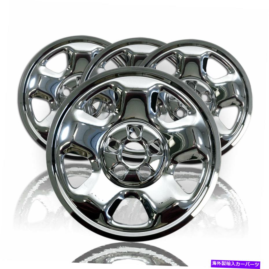 Wheel Covers Set of 4 アナルスキンハブは2006-15年ホンダリッジラインパイロットのためCHROMEキャップ17" ホイールカバー 17" Wheel Covers Rim Skins Hub Caps CHROME For 2006-15 Honda RIDGELINE PILOT 【並行輸入品】|カスタムパーツ WORLD倉庫