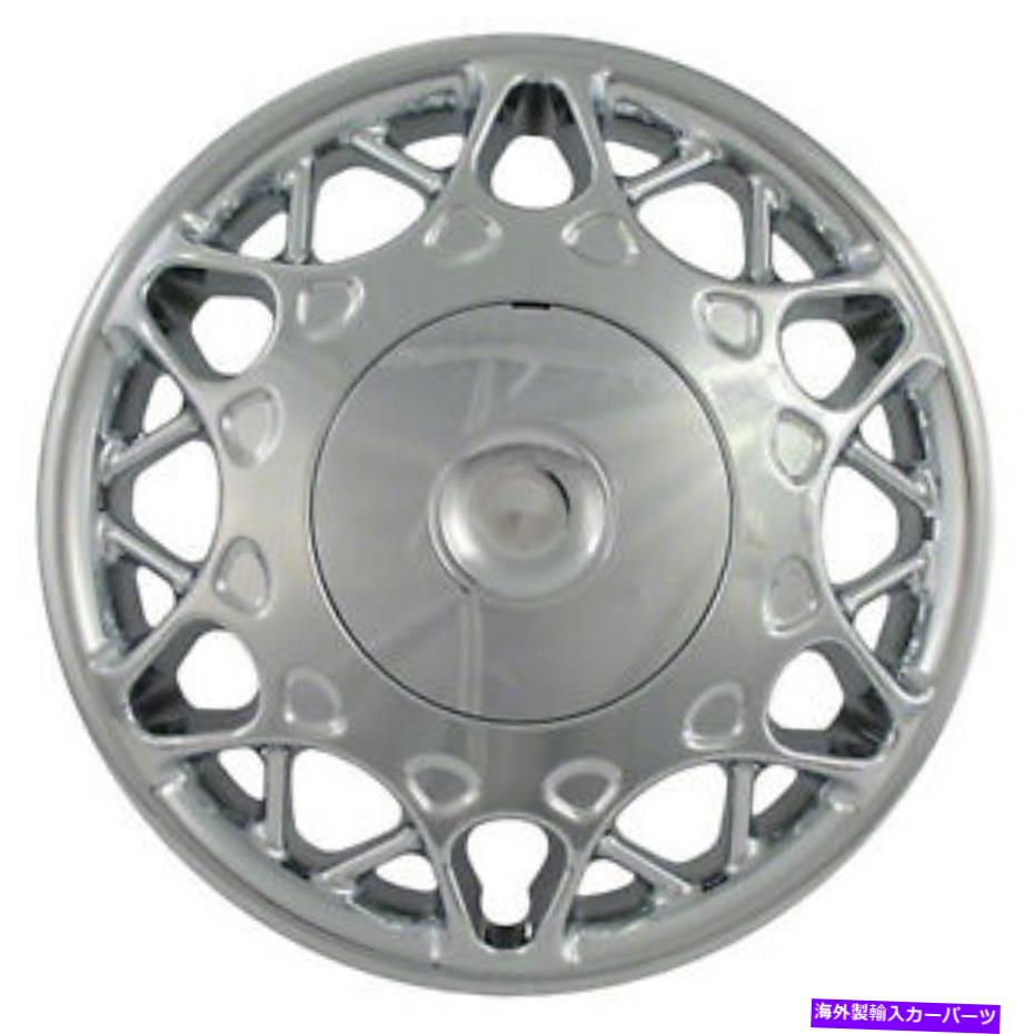 Wheel Covers Set of 4 4クロームアフターマーケットホイールの新しいセットは、1997年から2005年ビュイック世紀のためのホイールキャップカバー New Set of 4 Chrome Aftermarket Wheel Covers Hubcaps for 1997-2005 Buick Century 【並行輸入品】