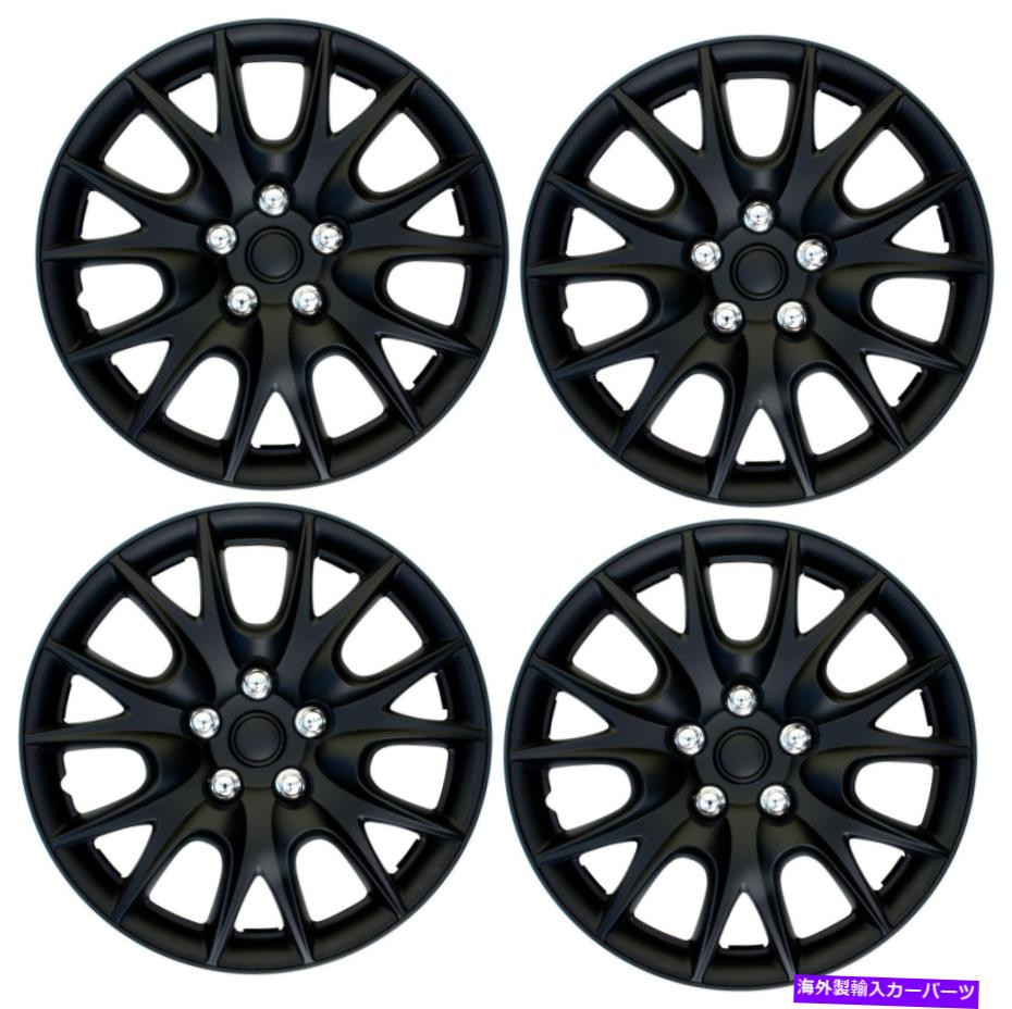 Wheel Covers Set of 4 スチールホイールキャップをカバーするために14\