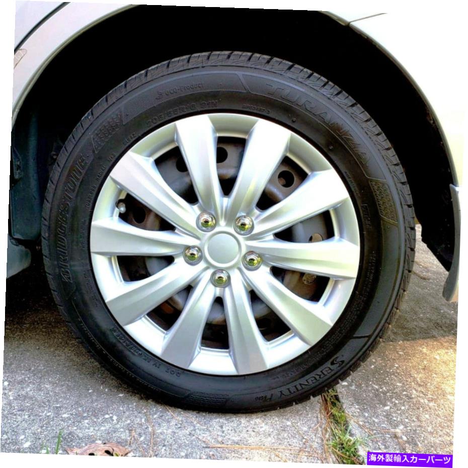 Wheel Covers Set of 4 2014-2019トヨタカローラ、4本のホイールカバーのセットのプレミアム16インチホイールキャップベスト Premium 16 inch Hubcaps Best for 2014-2019 Toyota Corolla, Set of 4 Wheel Covers 【並行輸入品】