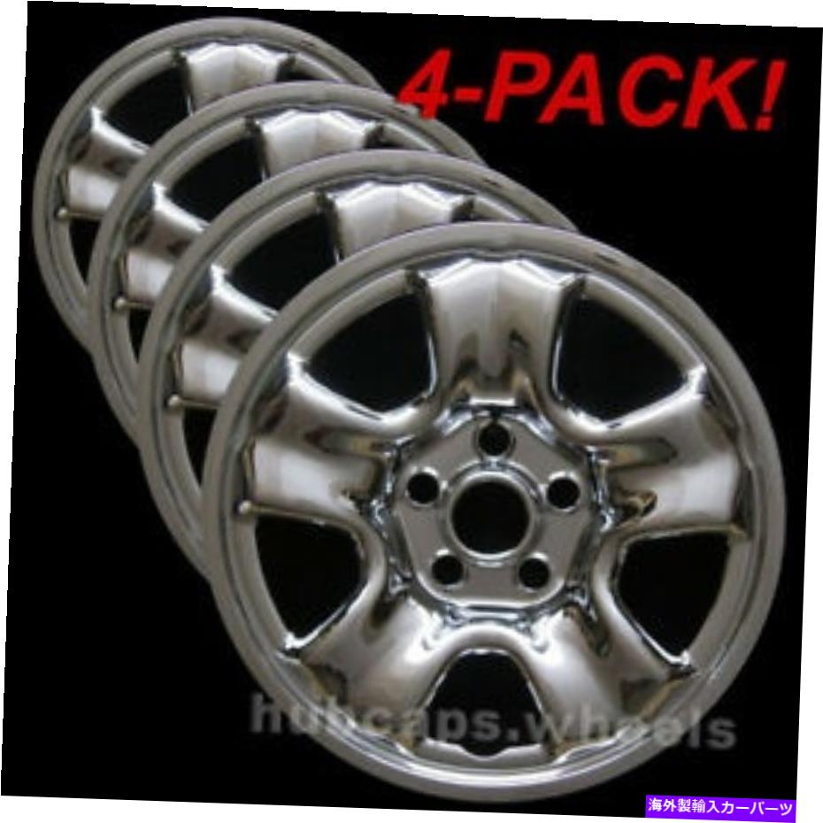 Wheel Covers Set of 4 ホンダCR-V 2012-2016クロームホイールスキンカバー - 4の新しいセット Honda CR-V 2012-2016 Chrome Wheel Skin Covers - New Set of 4 【並行輸入品】