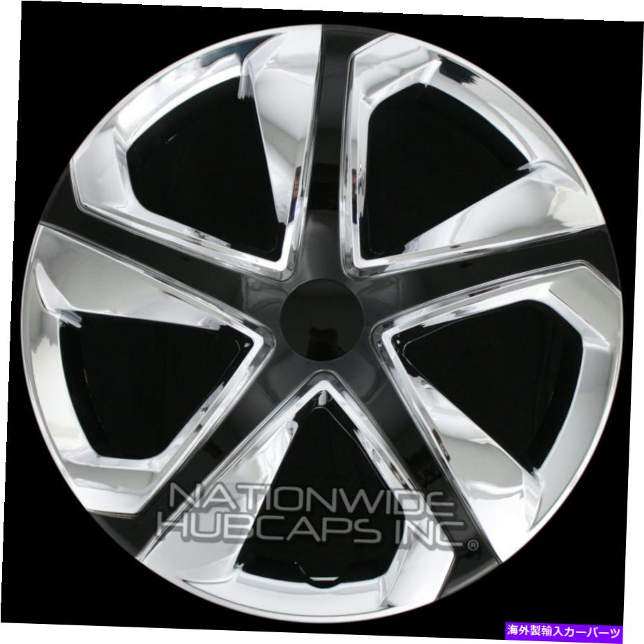 Wheel Covers Set of 4 4クロームブラックホイールのセット15\