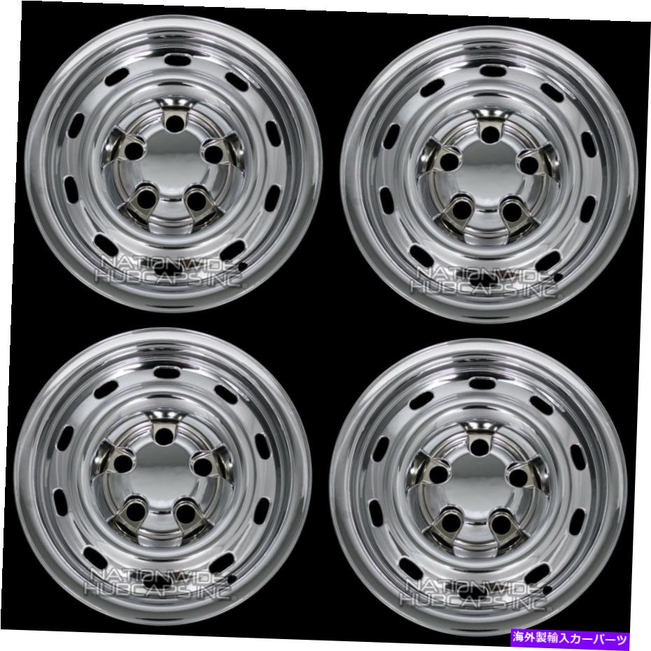 Wheel Covers Set of 4 4フィットダッジラム1500 2004-12クローム17\