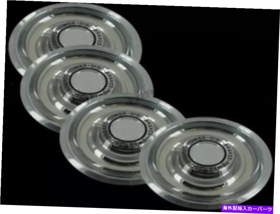 Wheel Covers Set of 4 4シボレーGMディスクブレーキラリーホイールセンターハブ、リム5ラグナットカバートリムリングキャップ 4 Chevy GM Disc Brake Rally Wheel Center Hub Caps Rim 5 Lug Nut Cover Trim Rings 【並行輸入品】