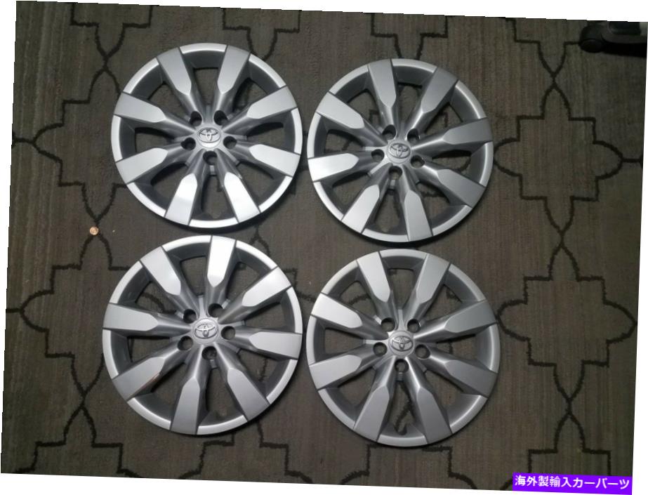 Wheel Covers Set of 4 4新しい2014 14 2015 15 2016 16カローラ16&rdquo; のセットホイールキャップホイールカバー61172 Set Of 4 New 2014 14 2015 15 2016 16 Corolla 16&rdquo; Hubcaps Wheel Covers 61172 【並行輸入品】｜カスタムパーツ WORLD倉庫