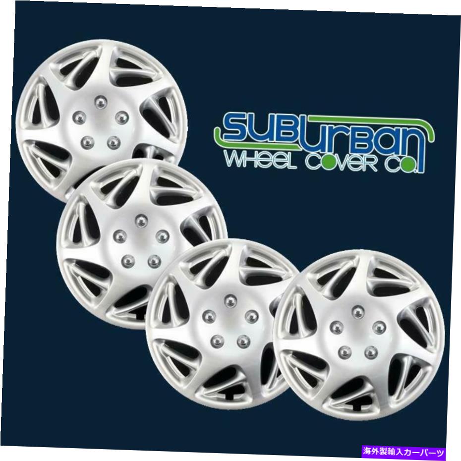 Wheel Covers Set of 4 1998-2000ダッジキャラバンスタイル＃693-SM 16\
