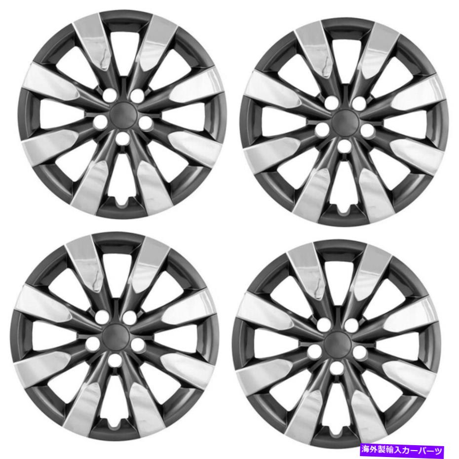 Wheel Covers Set of 4 4クローム＆ブラック16\