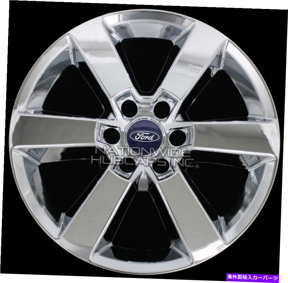 Wheel Covers Set of 4 4 CHROME 15 2016 17フォードF150 20\