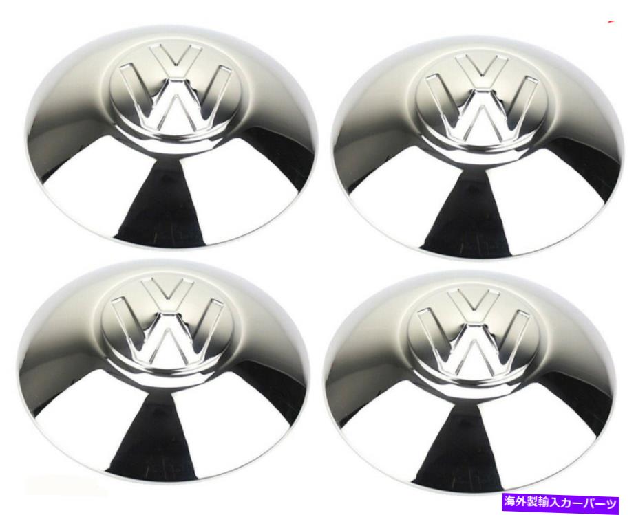 Wheel Covers Set of 4 4クロームメッキハブキャップEARLY VWビートルバスバグGHIAシングハーフムーンドームのセット5-ラグ Set of 4 Chromed Hubcap EARLY VW Beetle Bus Bug Ghia Thing Half Moon Domed 5-Lug 【並行輸入品】 38,825円