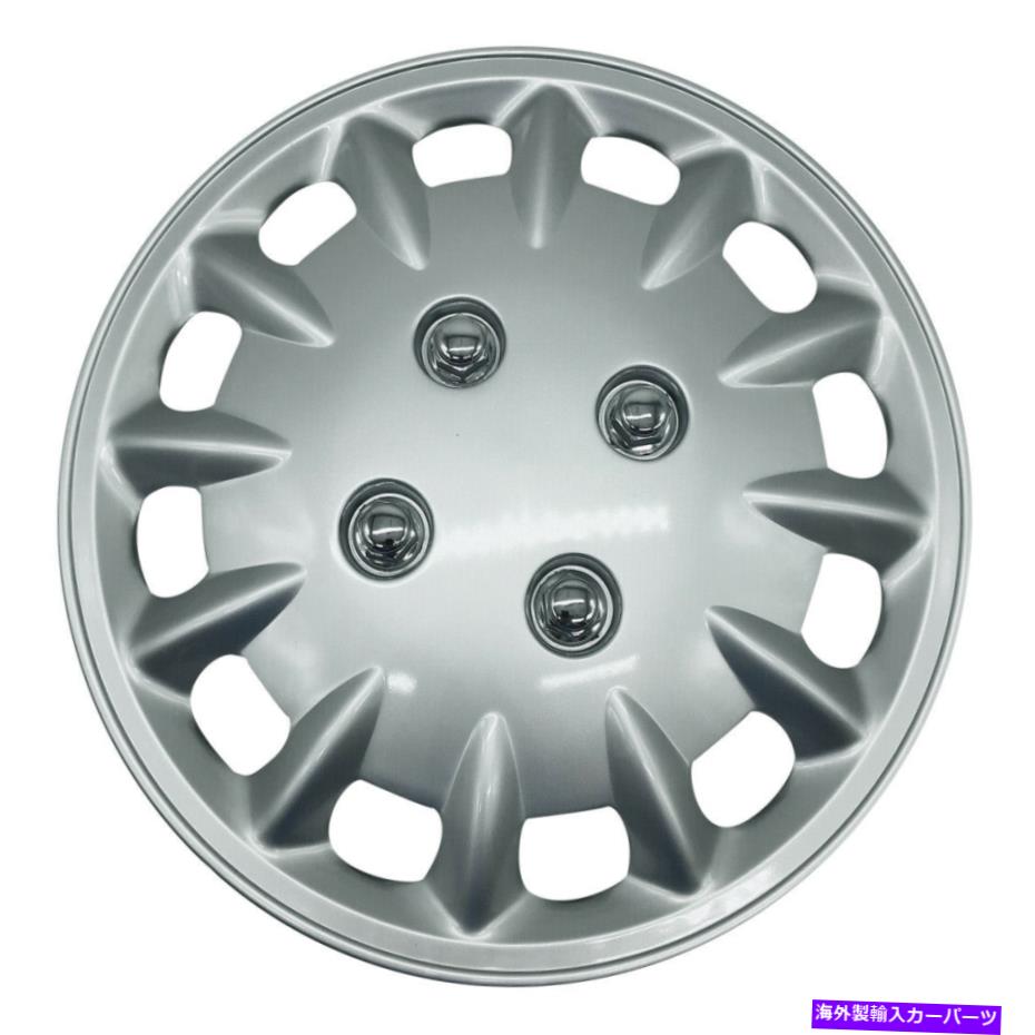 Wheel Covers Set of 4 MWC 446085ホイールカバー14インチシルバーラッカー、4のプレミアム品質のホイールキャップセット MWC 446085 Wheels Cover 14 inch Silver-Lacquer, Premium Quality Hubcaps Set of 4 【並行輸入品】 36,966円