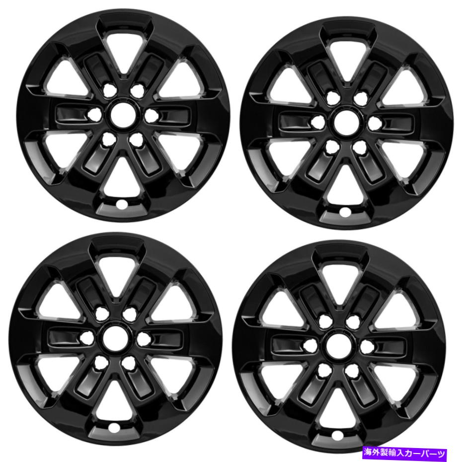 Wheel Covers Set of 4 4ブラック18\