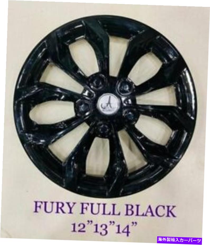 Wheel Covers Set of 4 AutoSpareWorldホイールは、ユニバーサル・フューリーデザイン12インチカバー（4個のセット。） AutoSpareWorld Wheel Covers Universal Fury Design 12 Inches (Set Of 4 Pcs.) 【並行輸入品】｜カスタムパーツ WORLD倉庫