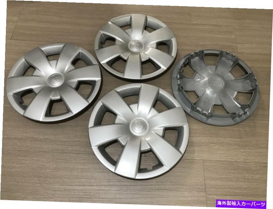 Wheel Covers Set of 4 工場トヨタ15" インチホイールは、4ユニバーサルのハブキャップ本物のOEMセットをカバー Factory For TOYOTA 15" inch Wheel covers Hubcap Genuine OEM SET of 4 Universal 【並行輸入品】|カスタムパーツ WORLD倉庫