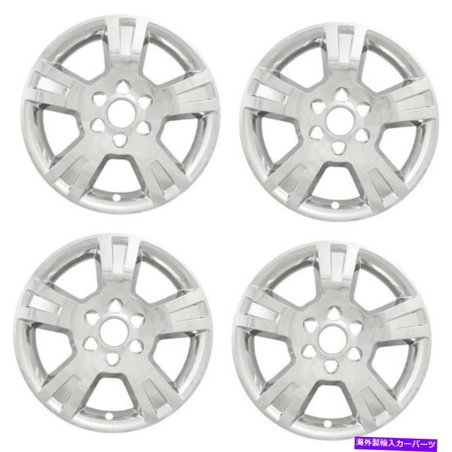 Wheel Covers Set of 4 新しいホイールスキンカバーの交換フィット2007年から2014年GMCアカディア18\