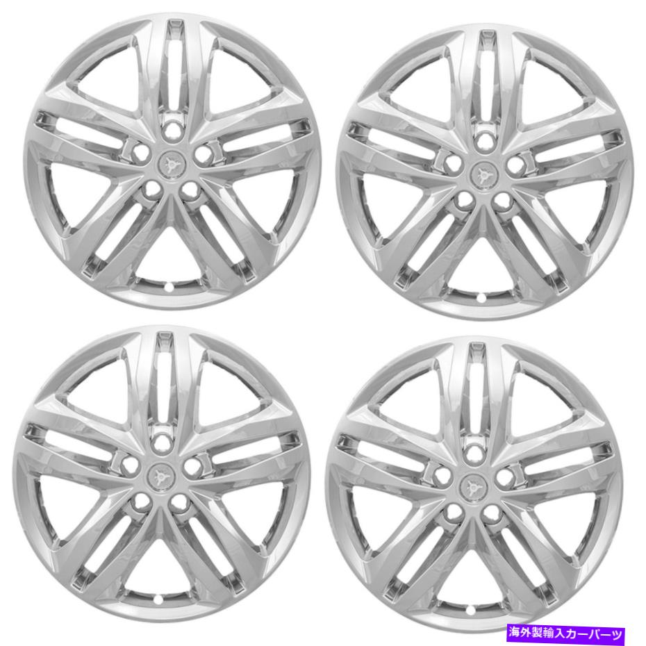 Wheel Covers Set of 4 2018 2019シボレーEquinoための4クローム19\