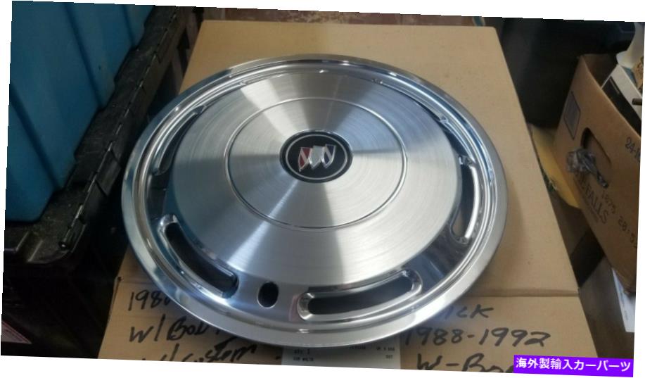 Wheel Covers Set of 4 (4個セット)1988年から1993年ビュイックリーガルアルミホイールカバーG.M.#14102334 (Set of 4) 1988-1993 Buick Regal Aluminum Wheel Cover G.M.#14102334 【並行輸入品】|カスタムパーツ WORLD倉庫