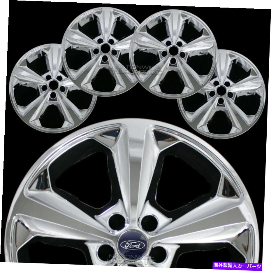 Wheel Covers Set of 4 4クローム2015年から2020年フォードエッジSE 18" ホイールスキンハブは、フル・アロイリムカバーキャップ 4 Chrome 2015-2020 Ford Edge SE 18" Wheel Skins Hub Caps Full Alloy Rim Covers 【並行輸入品】｜カスタムパーツ WORLD倉庫 42,306円