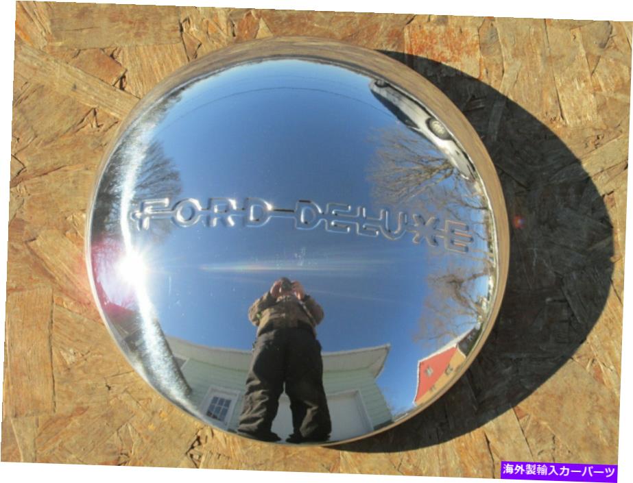 Wheel Covers Set of 4 4つのステンレスホイールキャップの1940フォードデラックスセット - 真新しいです 1940 Ford Deluxe Set of 4 Stainless Hubcaps - Brand New 【並行輸入品】