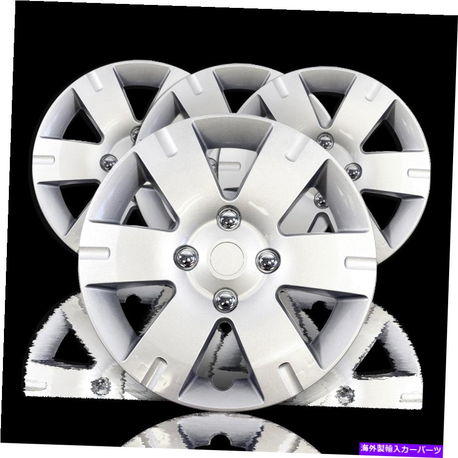 Wheel Covers Set of 4 15" 4 NEW HUBがフルホイールリムカバーWHEELS RIMSスナップオンを覆うキャップのSET 15" SET OF 4 NEW HUB CAPS FULL WHEEL COVERS RIM COVER WHEELS RIMS Snap On 【並行輸入品】｜カスタムパーツ WORLD倉庫