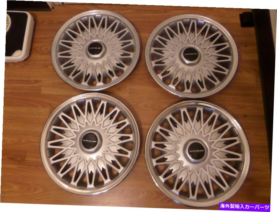 Wheel Covers Set of 4 4 1993年から1995年のクライスラーコンコルドLHSニューヨーカー15" ホイールキャップホイールカバーの新しいセット NEW Set of 4 1993-95 Chrysler Concorde LHS New Yorker 15" Hubcaps Wheel Covers 【並行輸入品】|カスタムパーツ WORLD倉庫