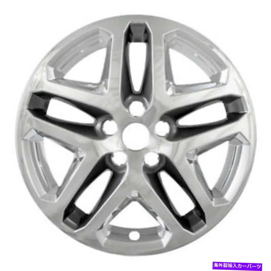 Wheel Covers Set of 4 全米IWCIMP372CCホイールカバーセット Coast To Coast IWCIMP372CC Wheel Cover Set 【並行輸入品】