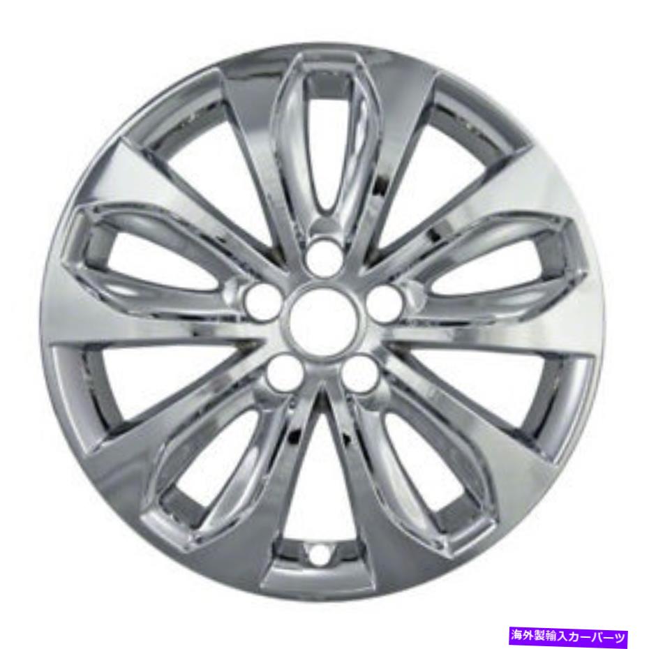 Wheel Covers Set of 4 全米IWCIMP353Xホイールカバーセット Coast To Coast IWCIMP353X Wheel Cover Set 【並行輸入品】