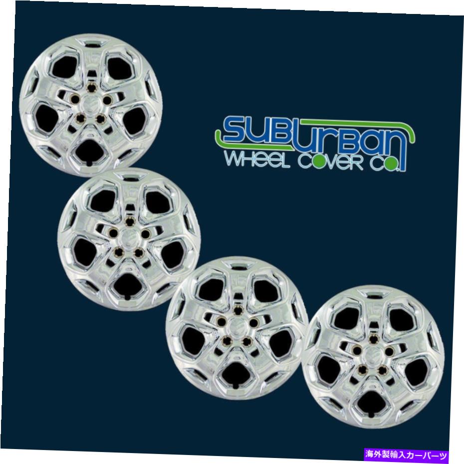 Wheel Covers Set of 4 2010-2012フォードフュージョンSEスタイル＃457-17C 17" クロームホイールキャップ/ホイールSET / 4カバー 2010-2012 Ford Fusion SE Style # 457-17C 17" Chrome Hubcaps / Wheel Covers SET/4 【並行輸入品】｜カスタムパーツ WORLD倉庫