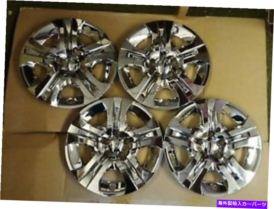 Wheel Covers Set of 4 4クローム2013年から2018年のトヨタRAV4 LE 17\