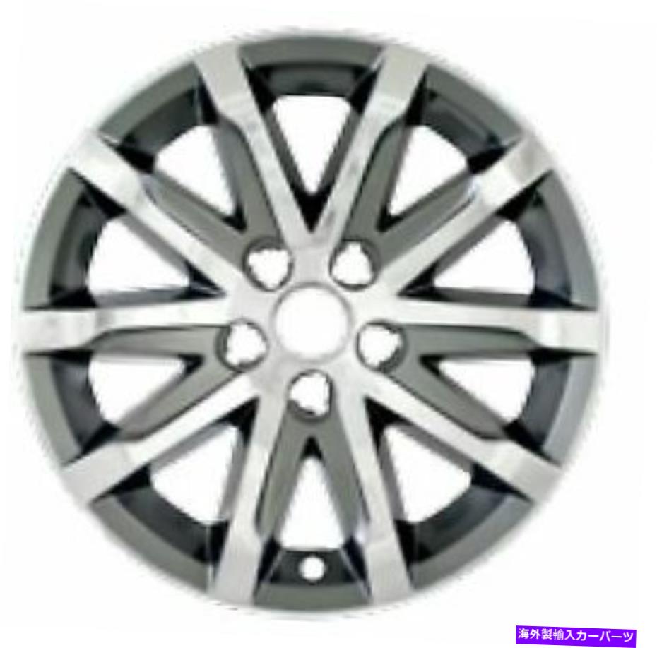 Wheel Covers Set of 4 全米IWCIMP368CCホイールカバーセット Coast To Coast IWCIMP368CC Wheel Cover Set 【並行輸入品】